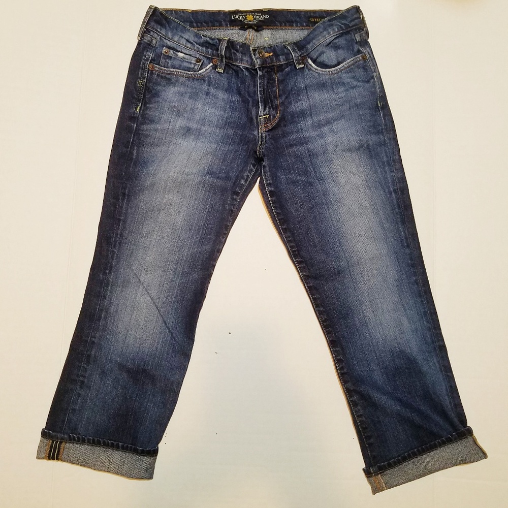 Lucky Brand Womans 6/28 Sweet'N Straight Crop